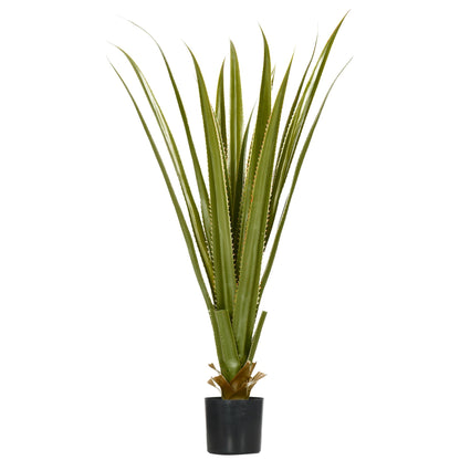 Artificial Plants Agave Succulent in Pot Desk Fake Plants for Home Indoor Outdoor Decor