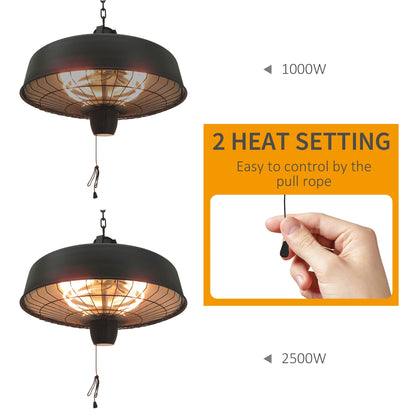 Halogen Heater Hanging Adjustable Infrared Light Heater