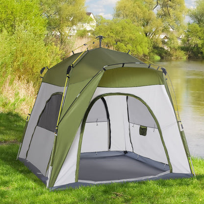 4 Person Automatic Camping Tent