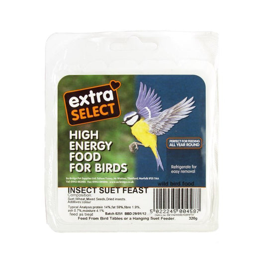 Extra Select Extra Select Suet Block - Insect