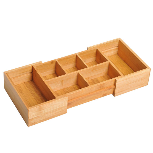 Extendable Drawer Organiser Tray Drawer Inserts Storage Holder Dividers 24.6-41cm