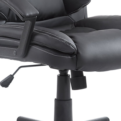 PU Leather Executive Office Chair-Black