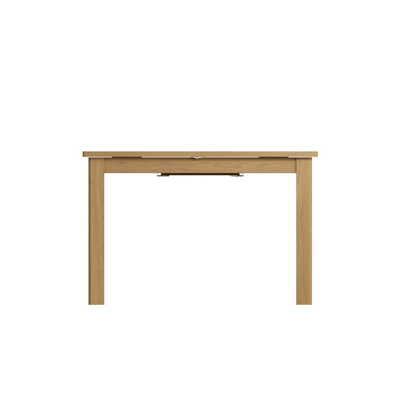 Anglian Furniture Rutland Extending Dining table Oak Natural 120cm