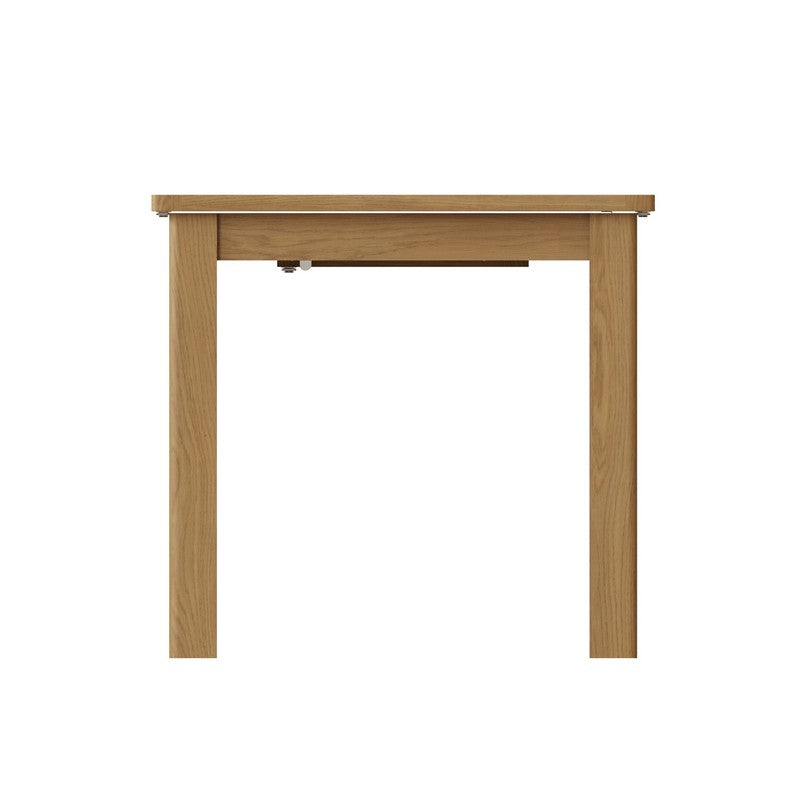 Anglian Furniture Rutland Extending Dining table Oak Natural 160cm