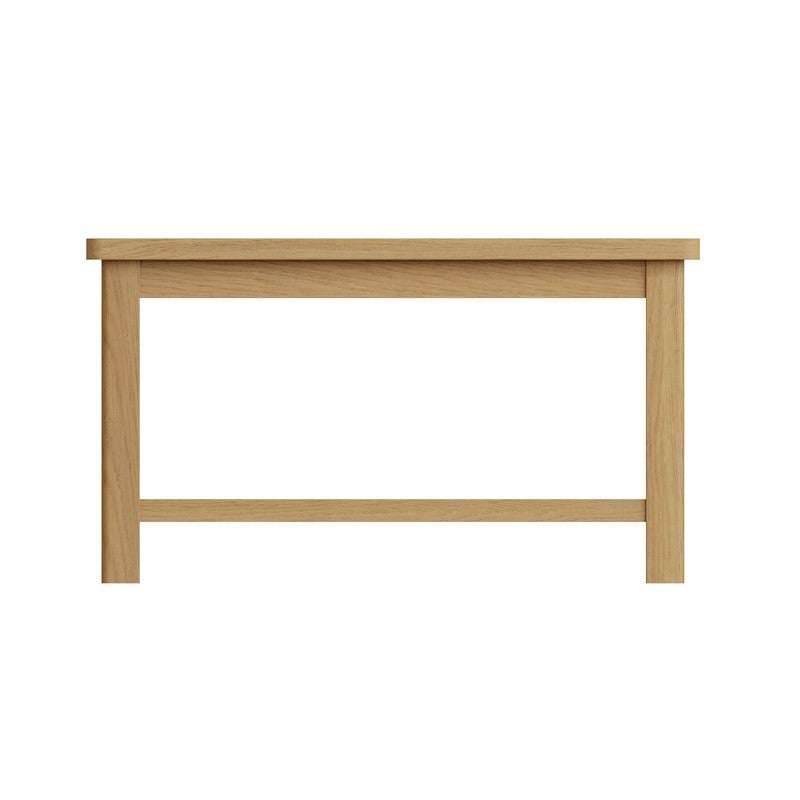 Rutland Coffee Table Oak Natural 1 Shelf