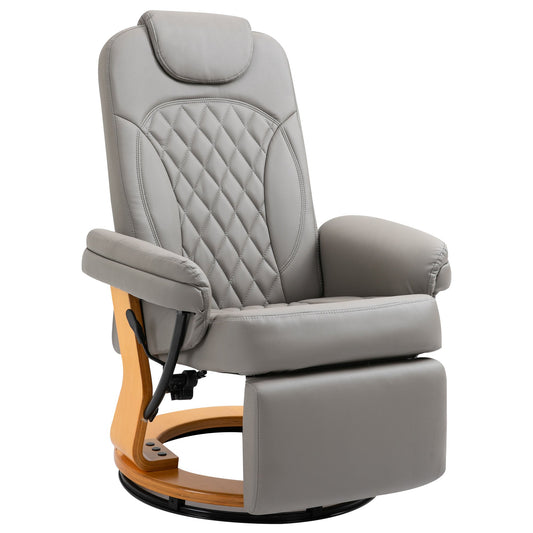 PU Recliner Chair with Footrest