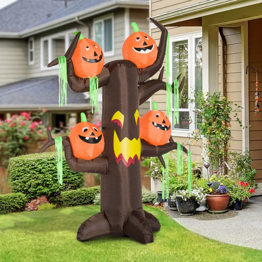 Halloween Inflatable Decoration Ghost Tree