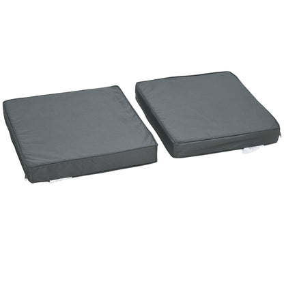 Replacement Seat and Back Cushion Set - Grey