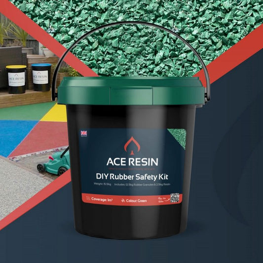 Ace Resin DIY Rubber Safety Kit Green