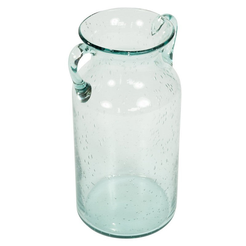 Scarthingwell Vase Glass with Bubble Pattern - 25cm