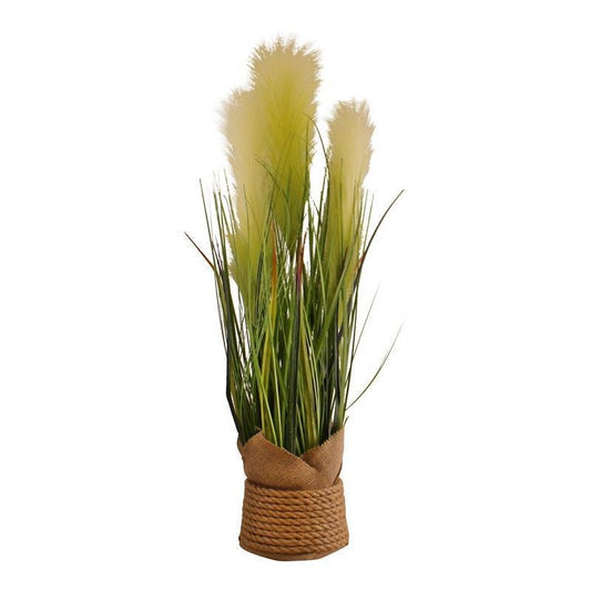 Scarthingwell Pampas Grass Artificial Plant Green - 65cm