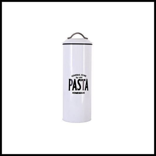 Geko Metal Pasta Container 3.3 Litres - White