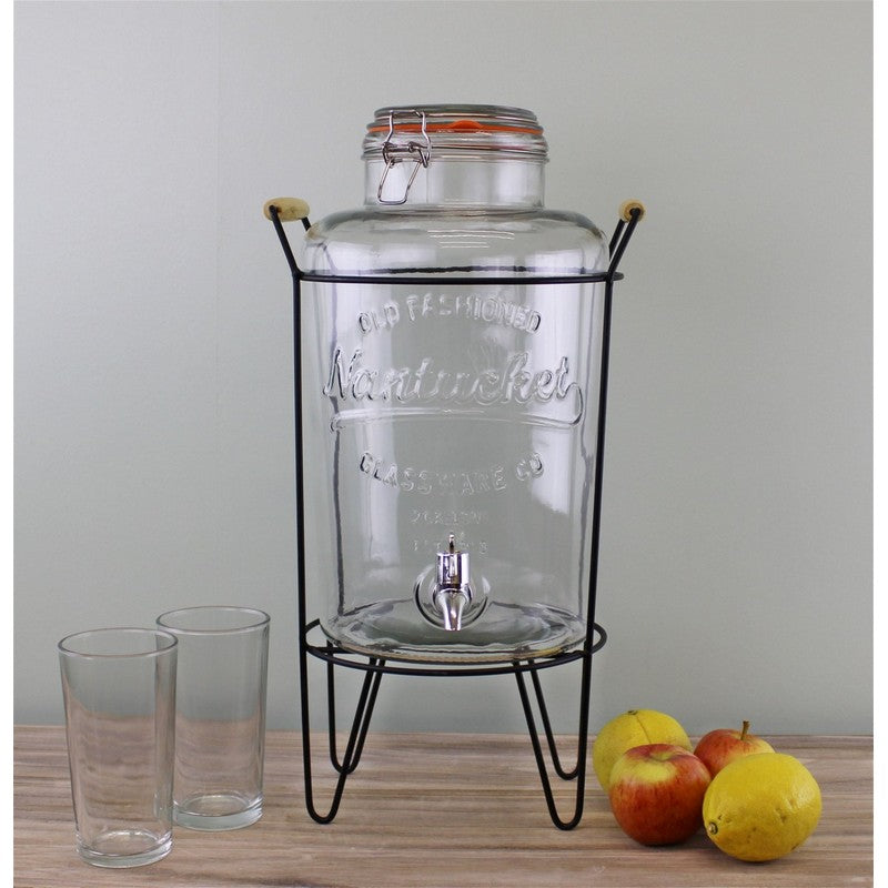 Scarthingwell Juice Dispenser Glass & Metal - 48cm