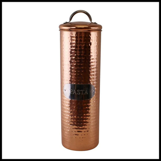 Geko Metal Pasta Container Twist Lid 2.36 Litres - Copper