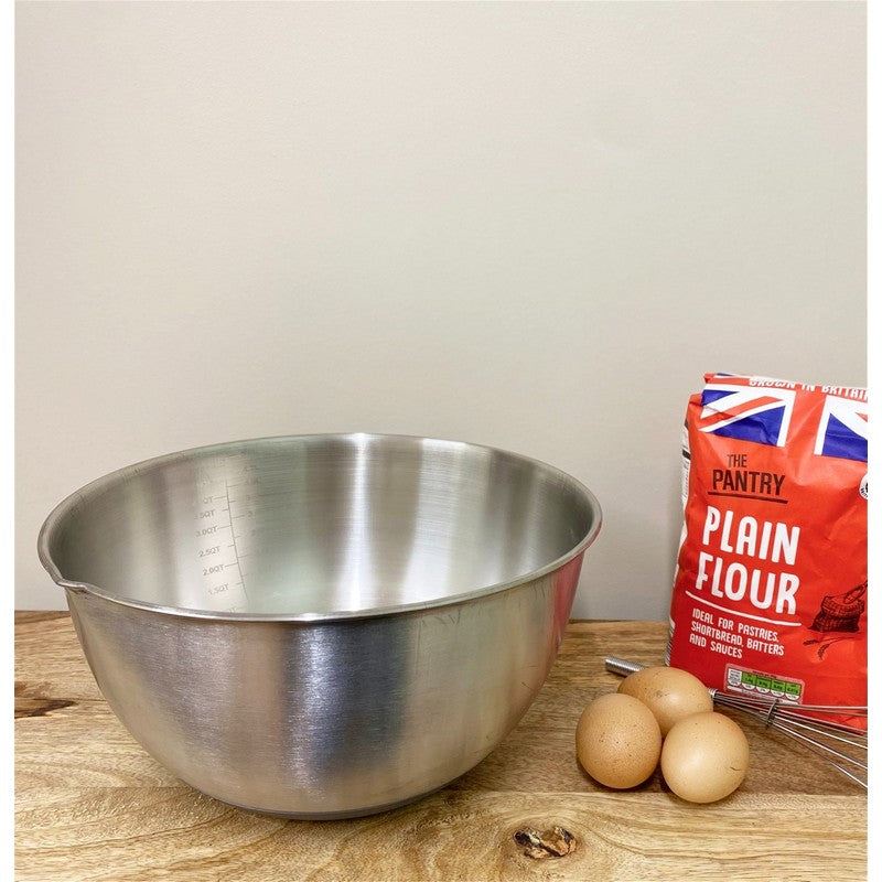 Scarthingwell Measuring Bowl Stainless Steel Silver - 27cm