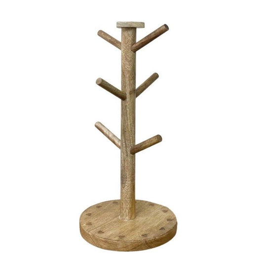 Scarthingwell Mug Tree Wood - 33.5cm