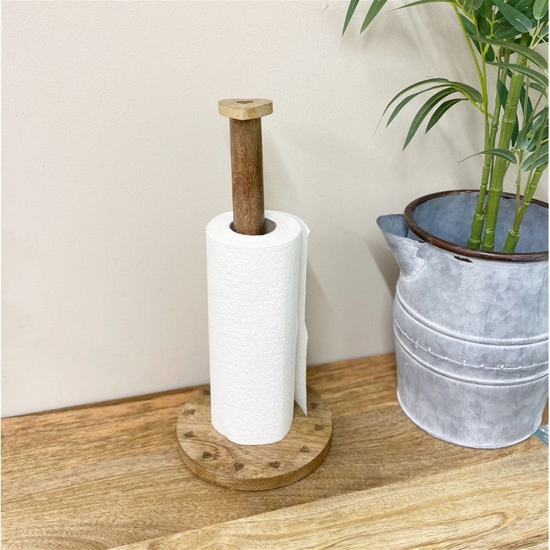 Scarthingwell Kitchen Roll Holder Wood - 34cm