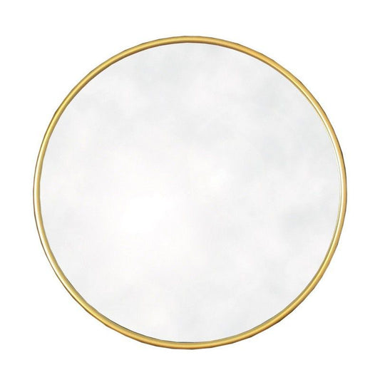 Geko Contemporary Wall Mirror Plastic Gold 50cm