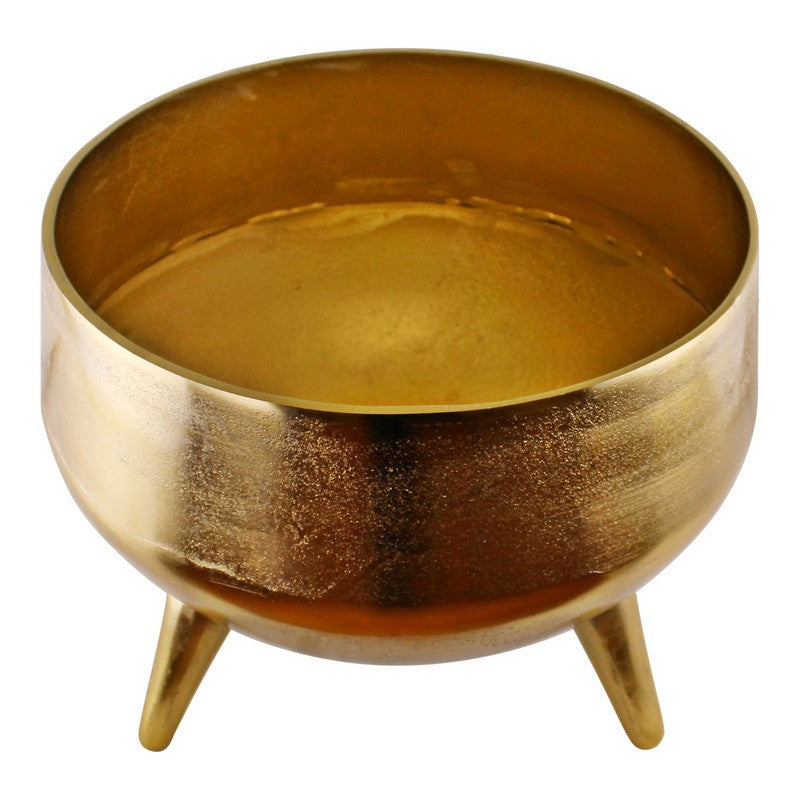 Scarthingwell Planter Metal Gold - 35cm