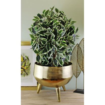 Scarthingwell Planter Metal Gold - 35cm