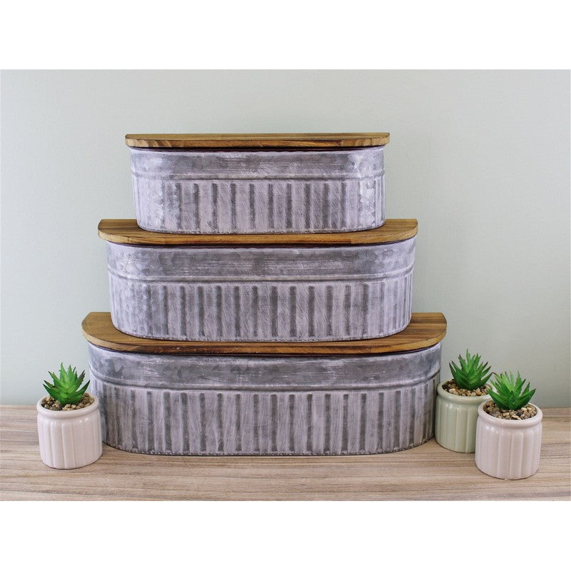 Geko Set of 3 Potting Shed Storage Shelves