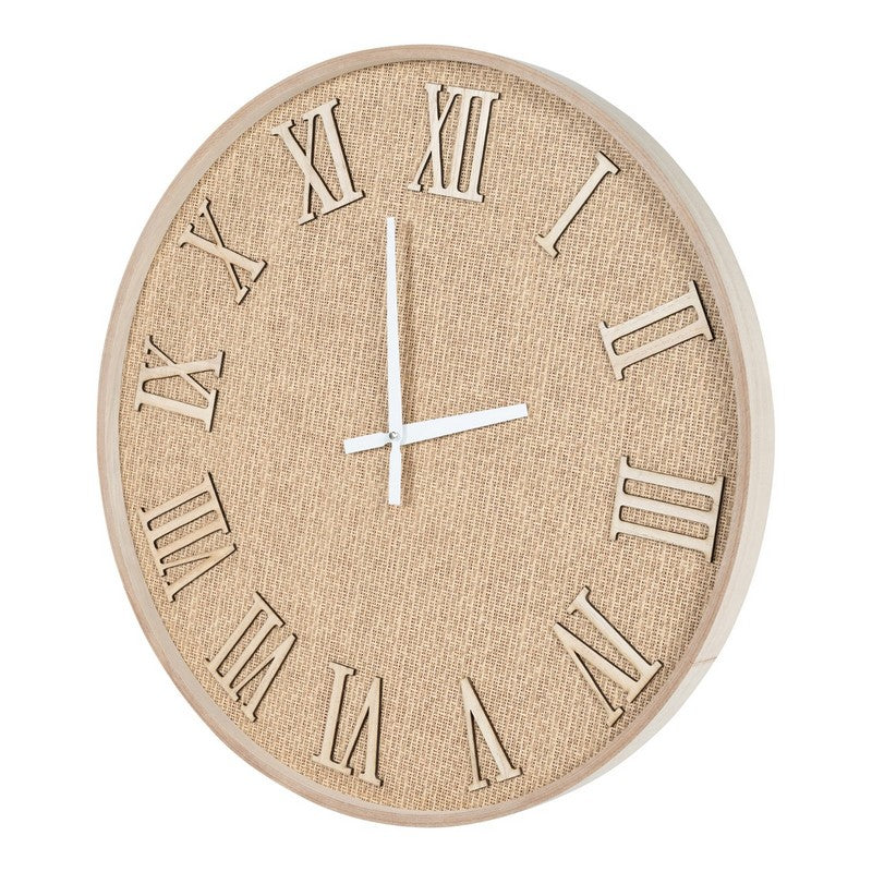 Scarthingwell Clock Hessian Wall Mounted - 50cm