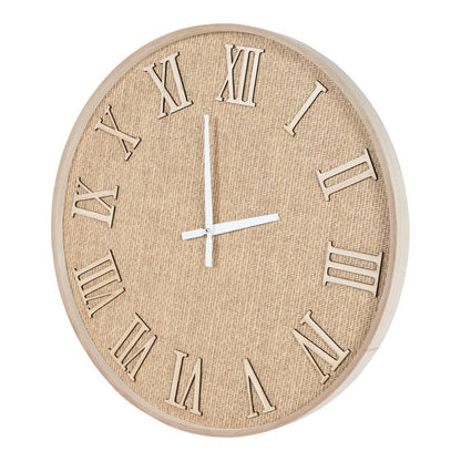 Scarthingwell Clock Hessian Wall Mounted - 50cm