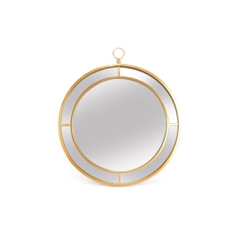 Geko Deco Wall Mirror Plastic Gold 50cm