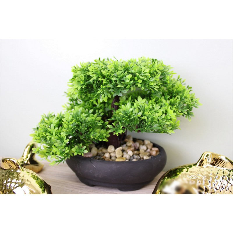 Bonsai Artificial Plant Green - 26cm