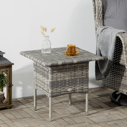 Rattan Side Table