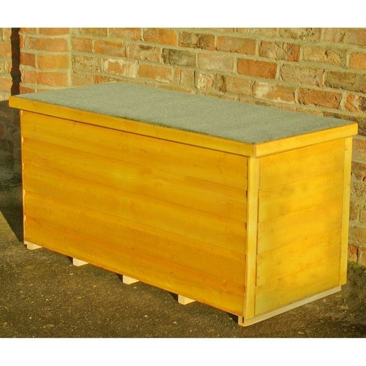 Shire Shire Securstore 4' 3" x 1' 11" Flat Storage Box - Premium Pressure Treated Shiplap