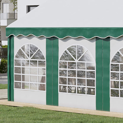 6 x 4m Garden Gazebo with Sides