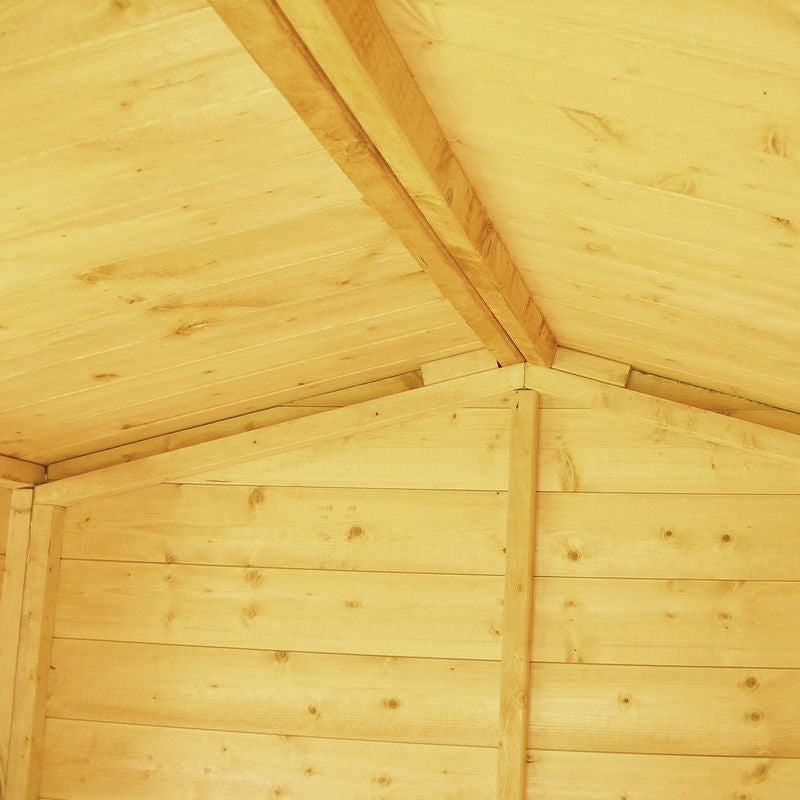 Shire Shire Security 5' 10" x 7' 10" Apex Shed - Premium Dip Treated Shiplap