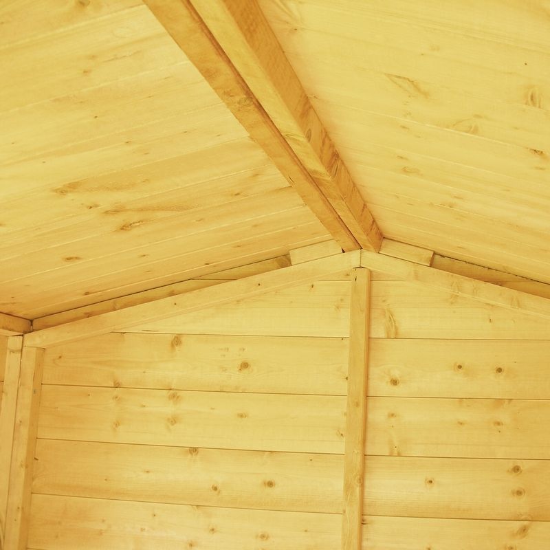 Shire Shire Security 9' 10" x 9' 10" Apex Shed - Premium Dip Treated Shiplap