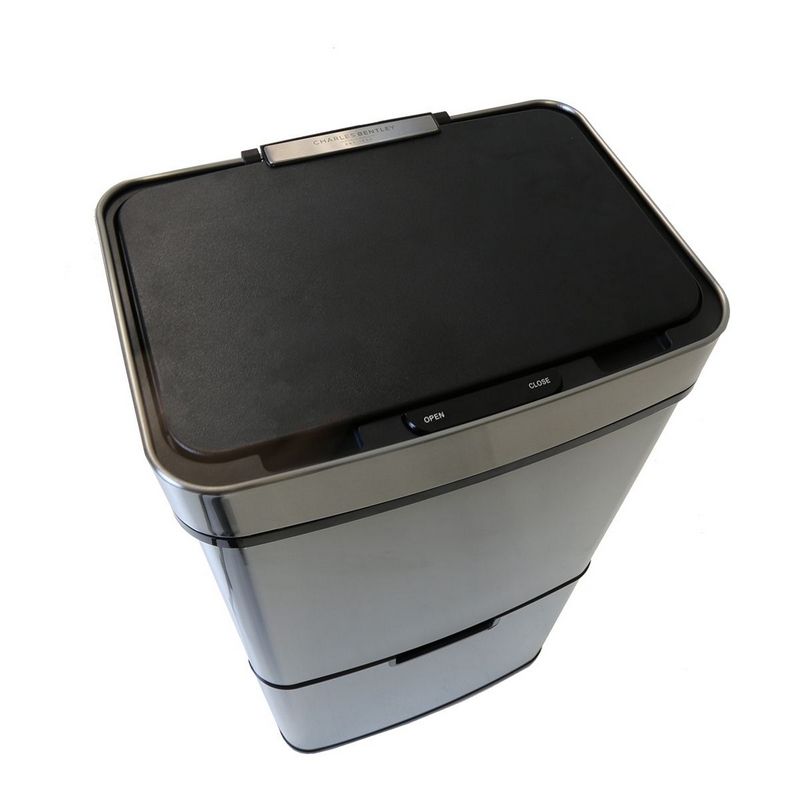 Wensum Wensum 3 Compartment Sensor Bin 62L