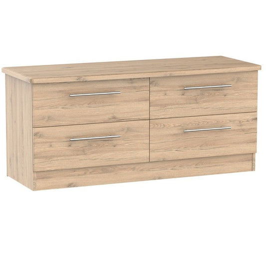 Swift Colby Large Chest of Drawers Natural 4 Drawers