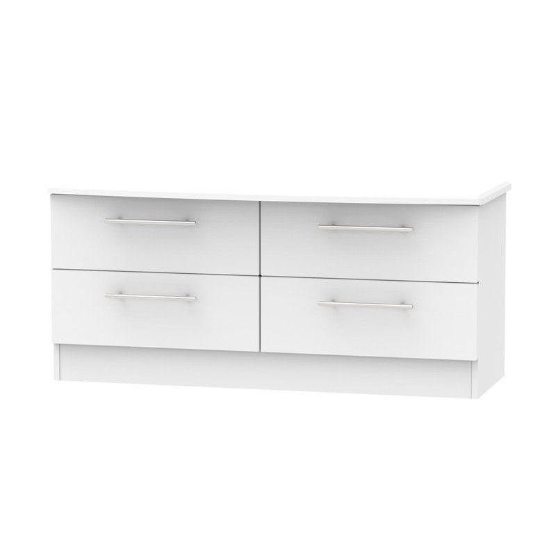 Swift Colby Large Chest of Drawers Light Grey 4 Drawers