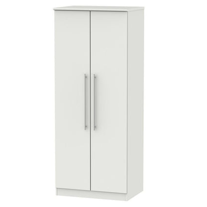 Swift Colby Tall Wardrobe Light Grey 2 Doors