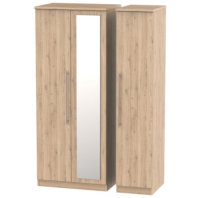 Swift Colby Tall Wardrobe Natural 3 Doors