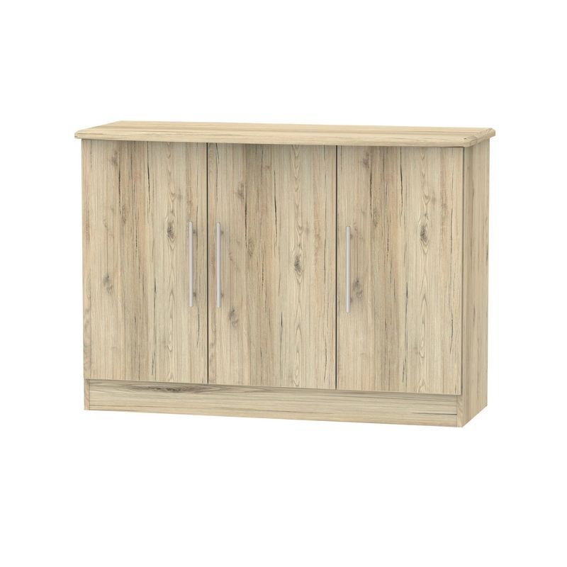 Swift Colby Large Cupboard Natural 3 Doors