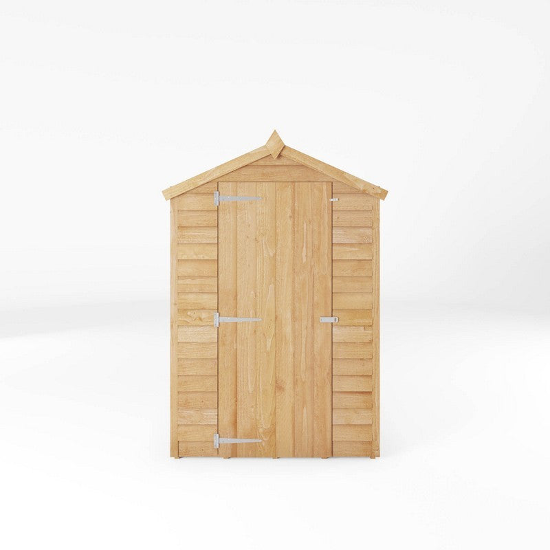 Mercia Mercia 5' 11" x 4' 3" Apex Shed - Budget 8mm Cladding Overlap