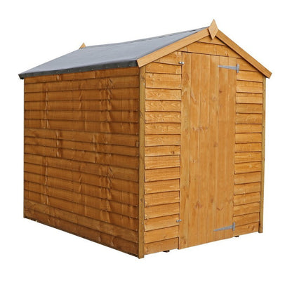 Mercia Mercia 5' 2" x 6' 11" Apex Shed - Budget Dip Treated Overlap