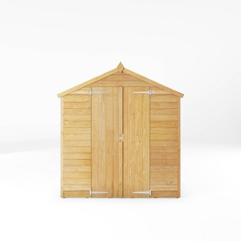 Mercia Mercia 7' 10" x 6' 2" Apex Shed - Budget 8mm Cladding Overlap