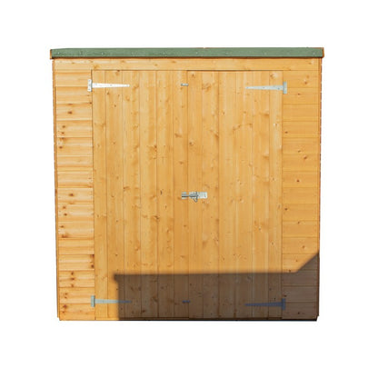 Essentials Mercia 5' 9" x 2' 5" Pent Garden Store - Premium Dip Treated Shiplap