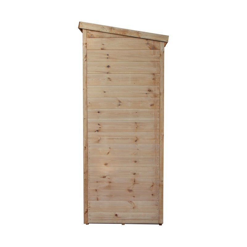 Essentials Mercia 5' 9" x 2' 5" Pent Garden Store - Premium Dip Treated Shiplap