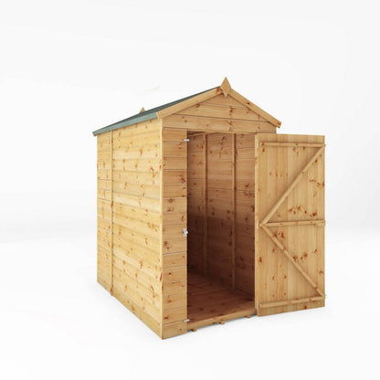 Mercia Mercia 3' 10" x 5' 8" Apex Shed - Premium Dip Treated Shiplap