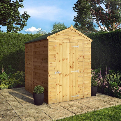 Mercia Mercia 4' 9" x 6' 9" Apex Shed - Premium Dip Treated Shiplap