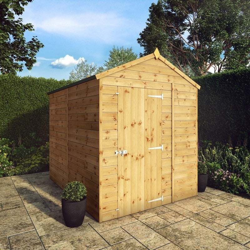 Mercia Mercia 5' 8" x 7' 8" Apex Shed - Premium Pressure Treated Shiplap