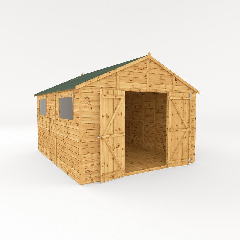 Mercia Mercia Premier 11' 8" x 10' Apex Workshop - Premium Pressure Treated Shiplap