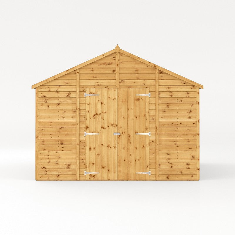 Mercia Mercia Premier 10' x 15' 7" Apex Workshop - Premium Pressure Treated Shiplap